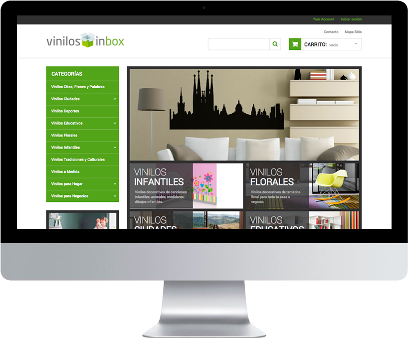 Renting Web Tienda Online | Diseño Web | ACTIALIA