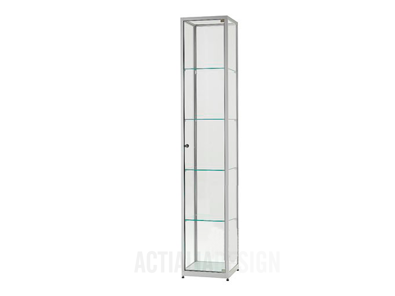 vitrinas para colecciones vitrina expositora vitrina vitrina cristal  vitrinas de cristal Marco de bambú natural, la puerta del gabinete está  dividida, sellada y a prueba de polvo, fácil de instalar y 